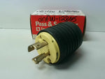  Pass&Seymour 7411-SS TurnLok Plug 20A 3PH 120/208V 4P 4W Not Grounding Non-NEMA Image