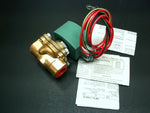  Asco 8210G094 120VAC 1/2" NPT 2-Way Red-Hat Solenoid Valve 1/2" NPT 110/120V Watertight Coil Image