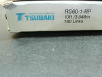  Tsubaki RS60-1-RP #60 Single Roller Chain 10ft 3/4in 160 Links Image
