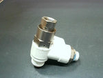  SMC ASP630F-04-12S Pneumatic Flow Control w/ Pilot Check Valve Image
