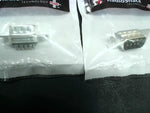  Radio Shack 276-1537 (2 PCS) 9 Position Male D-Sub Connector Image
