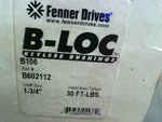  Fenner B602112 B-Lock Locking Assembly/Keyless Bushing 1-3/4" Ser.B106 Image