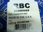  RBC KD040XP0 Thin Secton Bearing Image
