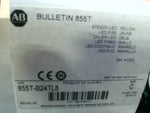  Allen Bradley 855T-B24TL8 LED Stack Light 70mm Yellow Steady 24V AC/DC Ser.C Image