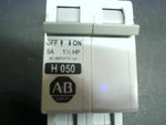  Allen Bradley 1492-CB2H050 Circuit Breaker Manual Motor Controller Ser. C  2 Pole 5 Amp Image