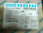  Siemens 5SJ4 106-7HG41 Miniature Circuit Breaker 1P 6 AMP A 6A Image