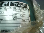  Reliance 1/2HP DC Motor ME0056C Frame 1750RPM 90VDC T56S1004A Image