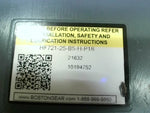  Boston Gear HF721-25-B5-H-P18 Angled Gear Reducer Inpt hp 1.16 Otp Trqe 875 Ratio 25 Image