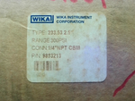  WIKA 9833213 0-300PSI 2.5" Stainless Steel Pressure Gauge 233.53 Image