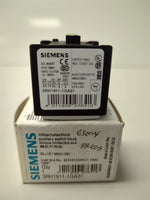  Siemens 3RH1911-1GA31 Auxiliary Contact Block 3NO 1NC Image