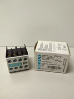  Siemens 3RH1911-1GA31 Auxiliary Contact Block 3NO 1NC Image