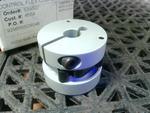  Zero Max C016P-007-011 Flexible Shaft Coupling 3/8" ID 1-1/2" OD 1-1/8" Image