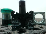  Siemens 3SB3 648-6BA40 LED 110V Indicator Light Image