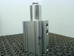  SMC MKB50TF-20RZ-P3DWL Rotary Clamp Cylinder 50mm Bore x 20mm Stroke Image
