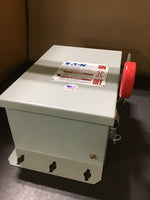 Eaton DH362UDK Non-Fusible Heavy Duty Safety Switch 60A 600VAC 3Pole NEMA 12 Image
