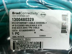  Molex 1300480329 M12 Ethernet Cable Assembly 61M 4P D-Coded Length Micro-Change Double-Ended Image