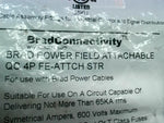  Brad Connectivity CA4006-39 Field Connector (Male) 25A 4-Pole Image