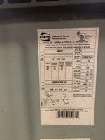  HPS Hammond DM007JH 7.5KVA Isolation Transformer 3PH 460VAC x 231/400VAC Image