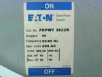  Eaton FDPWT3622R Twin fusible Dead Front Switch 60A 600V 50-60Hz Image