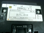  Square D 8536SDO1H30S Motor Logic Size 2 Magnetic Starter 600V 50/60Hz Image