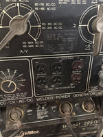  Miller Bobcat 225G Welder Generator 8000W 120/240V Phase 1 Ser# K0287452 (ship dims 60x36x45 x 730lbs) Image