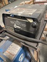  Miller Deltaweld 452 Welding Machine 951237  w/ Dual Miller 60 Series Feeders with Miller Welding Process Selector Control 042872  (48x40x49x615lbs) Image
