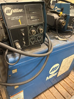  Miller Deltaweld 452 Welding Machine 951237  w/ Dual Miller 60 Series Feeders with Miller Welding Process Selector Control 042872  (48x40x49x615lbs) Image