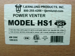  TJernlund Model HS1 Power Venter Interlocks with 24VAC or 115VAC Burner Circuits with 8792004 Control Image