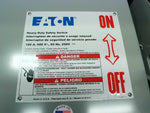  Eaton DH363NGK Safety Switch Heavy Duty (NS) Disconnect 100 Amp 600V 3P4W Fusible Image