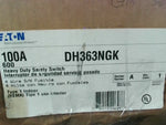  Eaton DH363NGK Safety Switch Heavy Duty (NS) Disconnect 100 Amp 600V 3P4W Fusible Image