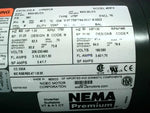  US Motors 1HP AC Motor 56C Frame 1755RPM 230/460VAC 3PH TEFC U1P2DFCR Image