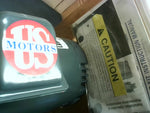  US Motors 1HP AC Motor 56C Frame 1755RPM 230/460VAC 3PH TEFC U1P2DFCR Image