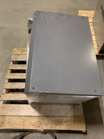  GNB SCR100-18-1200T1Z Fork Lift Battery Charger LA 208/240/480AC V 37/32/16A 36DC V 1200 AH 48x40x30 Image