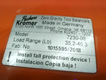  Packers Kromer 7230-06 Medium-Duty Zero Gravity Tool Balancer 35.2-46.3Lbs Load Image