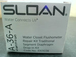  Sloan 3301036 Closet Drop-In Repair Kit A-36-A 4.5 GPF Image