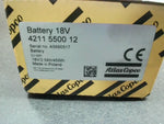  Atlas Copco 4211 5500 12 18V 2.5Ah Li-Ion Battery 45Wh Image