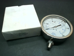  Kodiak Controls KC301L40100 Pressure Gauge 4"-1/4" NPT-lm-ss 0-6000 Range 100PSI Bar Image