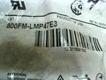  Allen Bradley 800FM-LMP47E3 Push Pull Operator 22mm 3 Position Mushroom Out Lit 40 mm Clear Metal Image