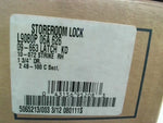  Schlage L9080P-06A-626 Mortise Lockset Lever Satin Chrome Finish Image