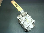  Sharpe 53036 2" Stainless Ball Valve 1000 CWP Inline-Lockable SS316 Image