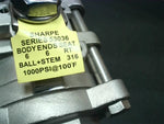  Sharpe 53036 2" Stainless Ball Valve 1000 CWP Inline-Lockable SS316 Image
