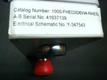  Allen Bradley 1000-FHED3D6W4-RAESLT Push Button Station Y-347543 Image