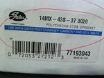  Gates 14MX-43S-37 3020 Polychain GT2 Sprocket Bore Image