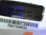  Mean Well SD-350C-24 Module DC-DC 48VIN 1-OUT 24V 14.6A 350W Image