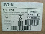  Eaton STH-15SR Wheelock Horn Speakers Supervised Multi-Tap w/ Transformer Image