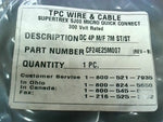  TPC CF24E25M007 Wire & Cable M/F 4 pin 7m Supertrex SJ00 M12 Cable RevB 300V Image