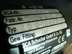  SCA Schucker Z D 12-T3/400-4-1.5 Hot Melt Glue Hose 400bar 0433.0548 A Zoll Image