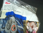  3M 6200/07025 Half Facepiece Reusable Respirator Sz Medium Image