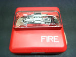  Siemens ZH-MC-R Wall Mount Fire Alarm Horn Strobe Red Image