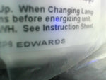  Edwards 52CR-N5-40WH Visual Signaling Appliance Light Adaptabeacon 120V-AC  Red Image